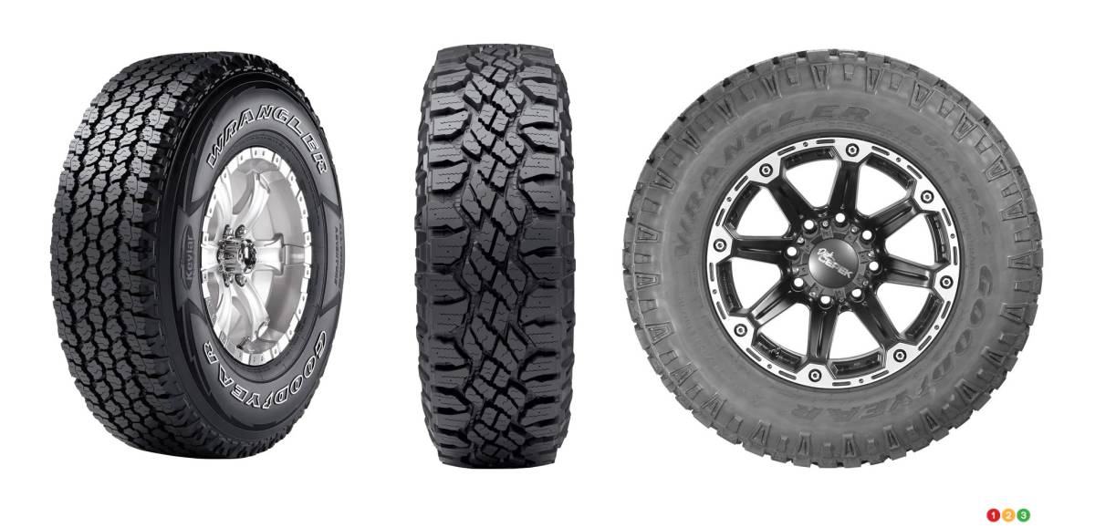 Le pneu Goodyear Wrangler